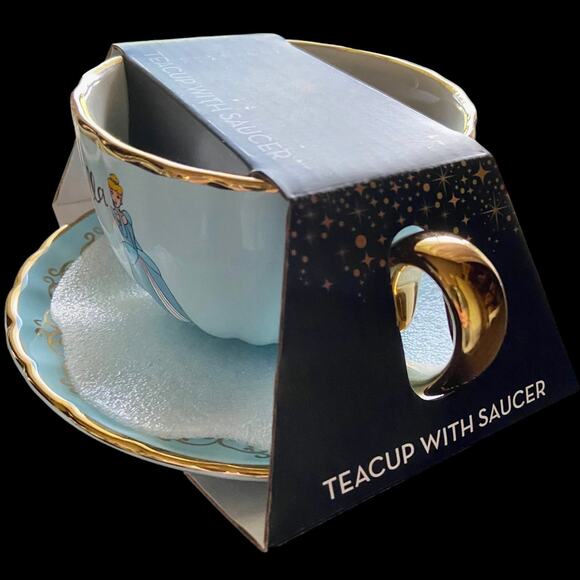 Disney Princess Cinderella Tea Cup and Saucer New - Picture 6 of 7